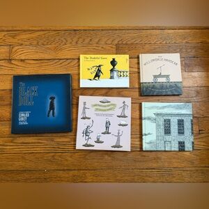 Edward Gorey Vintage Horror Books Set